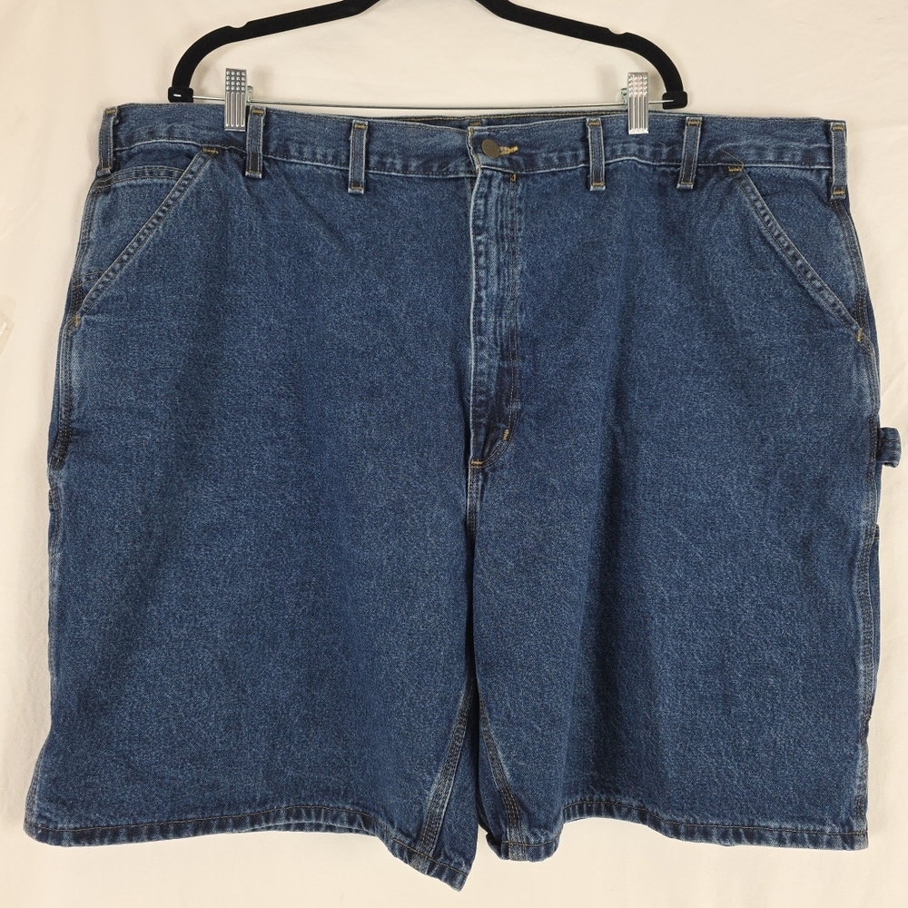 Carhartt Denim Jhorts Carpenter Shorts B28 Workwear Grunge Mens Womens 48